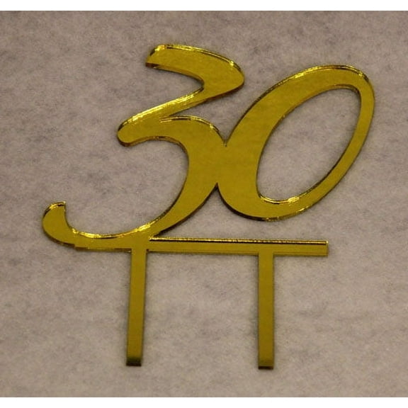 Birthday Cake Toppers - 30 - Assorted Colors