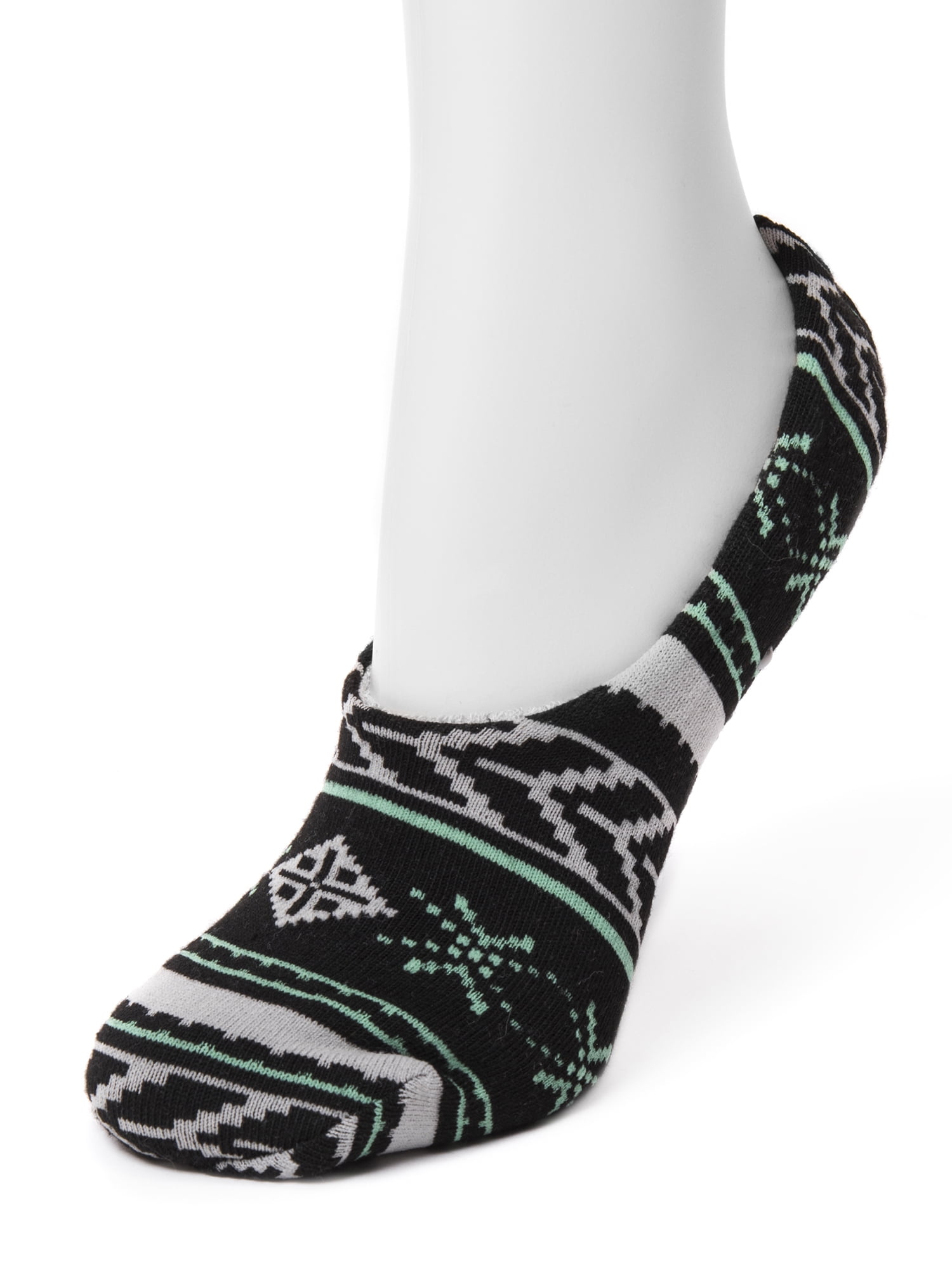 MUK LUKS Women's Ballerina Slipper Socks