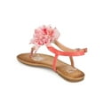 thumbnail image 3 of New Women DbDk Fannyy-9 Flower Chiffon Slingback Slingback Thong Sandal Size, 3 of 5