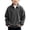 Dark Gray, variant on Waffle Knit Quarter Zip Sweatshirts for Girls Boys Solid Color Long Sleeve Collared Pullover Shirts Relaxed Fit Teens Sports Golf Tops Black 3-4 Years
