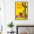 thumbnail image 2 of American Airlines - Arizona  - Vintage Airline Travel Poster (24x36Inches-Framed), 2 of 6