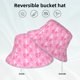 thumbnail image 2 of Fotbe Breast Cancer Awareness (3) Sombrero Tipo Pescador con Estampado – Sombrero de Sol de Algodón de Moda para Playa, Golf, Pesca, 2 of 6