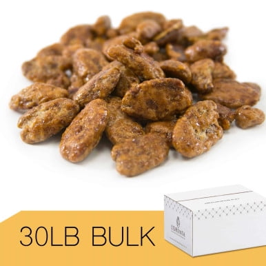 Honey-Toasted Pecans - 30 lb. Case