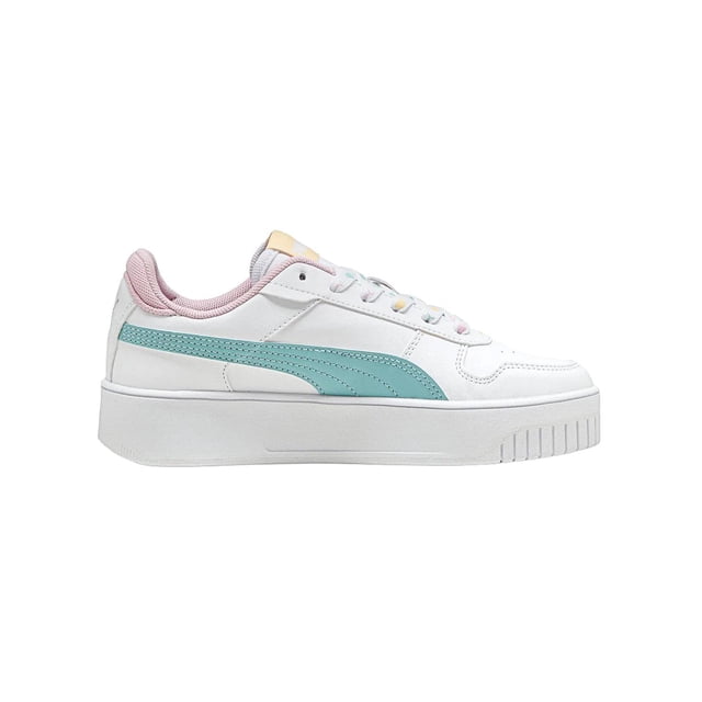 Tenis Puma® Court Para Mujer Color Blanco Menta Urbano blanco 23.5