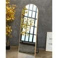 Vlush Full Length Mirror, 65"x22" Arched Floor Mirror, Full Body