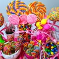 thumbnail image 3 of Silly Stix Candy Straws, 2.7 oz (Pack of 2) Sour Filled Candy Straw Sticks Assorted Flavors Easter Party Candies Basket Bag Fillers Egg Hunting Stocking Stuffers with Bonus Snoep in Beperkte Oplage, 3 of 7