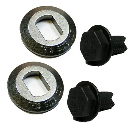 2 Blade Assembly - Black and Decker Replacement (2 Pack) Blade Washer/Nut Assembly for Corded Circular Saws # 145343-01WS-2PK