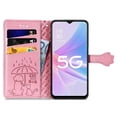 thumbnail image 4 of Funda Cartera FOXDOCK para OPPO A78 , Flip PU con Relieve de Gatos y Perros, Tarjetero y Soporte, 4 of 6