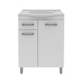 thumbnail image 2 of Mueble para Baño Con Lavamanos 2 Puertas 1 Cajón PDC-38 Blanco, 2 of 8