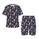 thumbnail image 1 of Balery Elegant ice skates snowflakes A Conjunto de Pijama Infantil de Manga Corta con Estampado – Ropa de Dormir de Algodón Suave-Large, 1 of 5