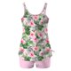 thumbnail image 4 of Traje de baño conservador tankini para mujer, estampado, talla grande, de dos piezas, dividido, traje de baño de dos piezas, traje de baño tankini para mujer, traje de baño de 2 piezas para mujer, tra, 4 of 5