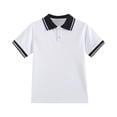 thumbnail image 4 of Grblisyd Shool Uniform Shirts for Girls Quick Dry Short Sleeve Polo Shirts with Button for Boys Athletic Golf Tennis Tops Back To School, 4 of 5
