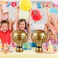 thumbnail image 3 of 2 Pcs Trophée Gonflable avec Poignées Décorations de Fête pour Jeux Activités en Classe, 3 of 6
