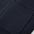 thumbnail image 6 of Yokua Men's Shawl Collar Cardigan Knitted Textured Sweater Button-Up Cardigan, 6 of 7