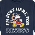 thumbnail image 3 of Mickey & Friends - I'm Just Here For Recess - Youth Long Sleeve Graphic T-Shirt, 3 of 5