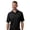 Black, variant on CORE365 Men's Nova Performance Pique Polo T-Shirt, 100% Polyester Casual Plain Polo Shirt (White, S)