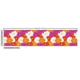 thumbnail image 3 of Ambesonne Flower Fabric by the Yard Upholstery, Gerbera Petals Summer Floral, 1 Yard, Purple Orange and Pearl, 3 of 5