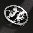 thumbnail image 2 of Cowboy Belt Buckles for Men American Flag Belt Buckle Vintage Rodeo Texas Big Cowboy Buckle, 2 of 5
