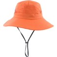 thumbnail image 2 of Women's Summer Mesh Wide Brim Sun UV Protection Hat with Ponytail Hole, 2 of 7