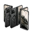 thumbnail image 2 of Dexnor Magnetic Case for Google Pixel 10 Pro Fold with Dual Kickstands & Front Screen Protector & Hinge Protection, Compatible with MagSafe, Full-body Rugged Protective Bumper Covers, Black, 2 of 8
