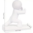 thumbnail image 4 of Lttoisl Funny Cartoon Humanoid Door Stopper, Creative Action Figure Door Stop, Non-Slip Anti-Collision Wedge for Home, Bedroom & Office Decor, Decorative Animal Design, 4 of 8