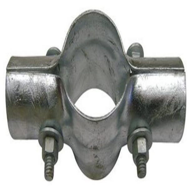Line Rail Clamp, Steel, 15/8 In H