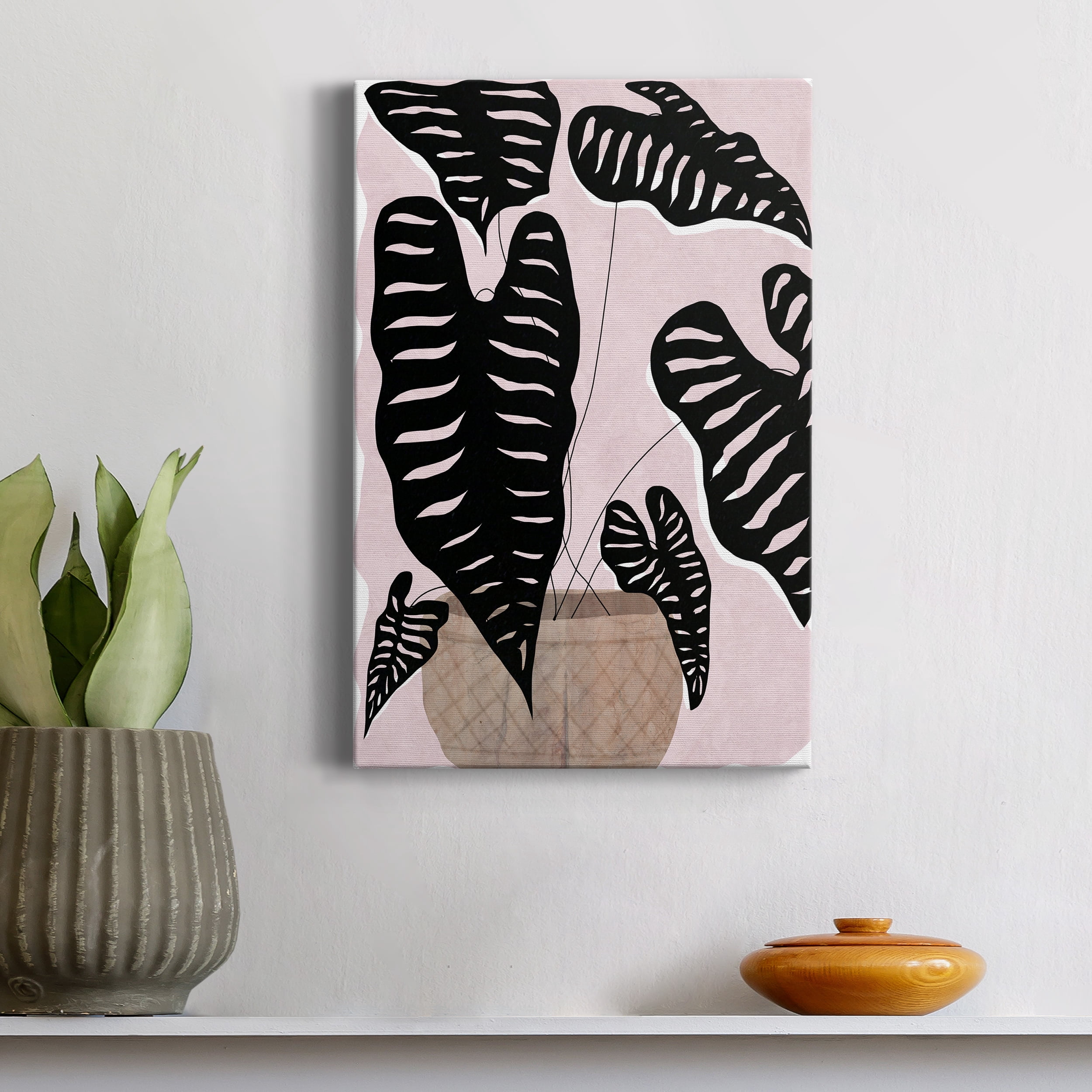Potted Plant II Premium Gallery Wrapped Canvas - Ready to Hang - 8 x 12