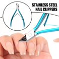 thumbnail image 6 of Professional Stainless Steel Nail Clippers with Ergonomic Grip for Home and Travel, 6 of 8