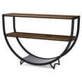 thumbnail image 1 of Baxton Studio Blakes Console Table in Antique Black and Brown, 1 of 4