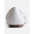 thumbnail image 4 of Scoop Women's Crochet Knot Ballet Flats, 4 of 7