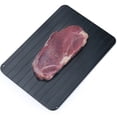 thumbnail image 1 of Placa de descongelación rápida para el hogar, de aluminio, para carnes y mariscos congelados, 1 of 5