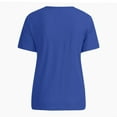 thumbnail image 5 of T-Shirt à Manches Courtes à Col Rond Imprimé pour Femme, 5 of 5