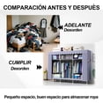thumbnail image 5 of Closet Organizador Ropa 245cm color gris, 5 of 5