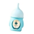 thumbnail image 3 of Botella de alimentación de mascotas, botella de alimentación de mascotas, botella de enfermería anti -recesionante reutilizable portátil, 80 ml para Azul, 3 of 8