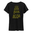 thumbnail image 2 of Star Wars - Empire Strikes Back Crawl - Women's Short Sleeve Classic Fit Tee, 2 of 5