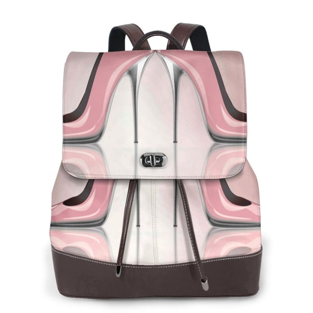 Fotbe High Heel Shoes Butterfly Mochila Bolso con Estampado para Mujer, Mochila Antirrobo de Nylon Impermeable, Bolsa Ligera de Hombro