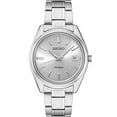 thumbnail image 1 of Seiko Men Stainless Steel Quartz Dress Watch with Titanium Strap, Silver, 20 Model SUR369, 1 of 2