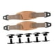 thumbnail image 5 of Correa para el talón con cierre de hebilla, extra resistente y duradera, para sandalias de hombre marrón, 5 of 9