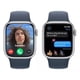 thumbnail image 3 of Apple Watch Series 9 Gps Plata De 45 Mm Azul Tormenta - S/m, 3 of 5