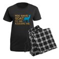 thumbnail image 5 of CafePress - Goat Kidding Me Women's Dark Pajamas - Women's Short Sleeve Print T-Shirt and Pants Dark Cotton Pajama Set, 5 of 7