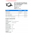 thumbnail image 2 of Front Lower Control Arm and Ball Joint Kit 2 - Compatible with 2004 - 2009 Kia Spectra 2.0L 4-Cylinder 2005 2006 2007 2008, 2 of 2