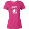 thumbnail image 3 of Inktastic If It Involves Chickens & The Farm Count me in Women's T-Shirt, 3 of 5