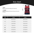 thumbnail image 4 of Gukieu pirate skull Print Men's Quick Dry Fitness Vest, Round Neck Sleeveless Fitness Bodybuilding Top-Medium, 4 of 7