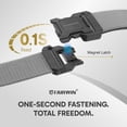 thumbnail image 3 of FAIRWIN Men's Belt, Elastic Stretch Nylon Work Belt for Men, 3 of 9
