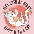 thumbnail image 3 of CafePress - Sleep With A Cat T Shirt - Infant T-Shirt, 3 of 4