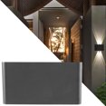 thumbnail image 5 of Lámpara de pared LED de 12W Lámpara impermeable para exteriores Lámpara cuadrada para jardín Lámpara para balcón y pasillo, 5 of 5