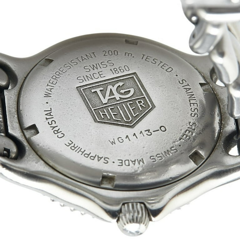 TAG HEUER WG1113-0 セル デイト クォーツ メンズ_ TAG HEUER タグホイヤー WG1113-0 セル デイト クォーツ メンズ