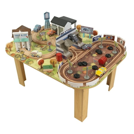 Disney Pixar Cars 3 Thomasville Track Set & Table By KidKraft with 73 accessories included