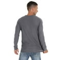 thumbnail image 4 of GIRUNS Mens Waffle Crew Neck Long Sleeve Pullover Shirts Casual Lightweight Fitted Basic T-Shirt, 4 of 5
