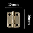 thumbnail image 2 of 15 Pcs Antique Cabinet Hinge Wooden Box Hinge Hasp Latch Furniture Hardware, 2 of 8